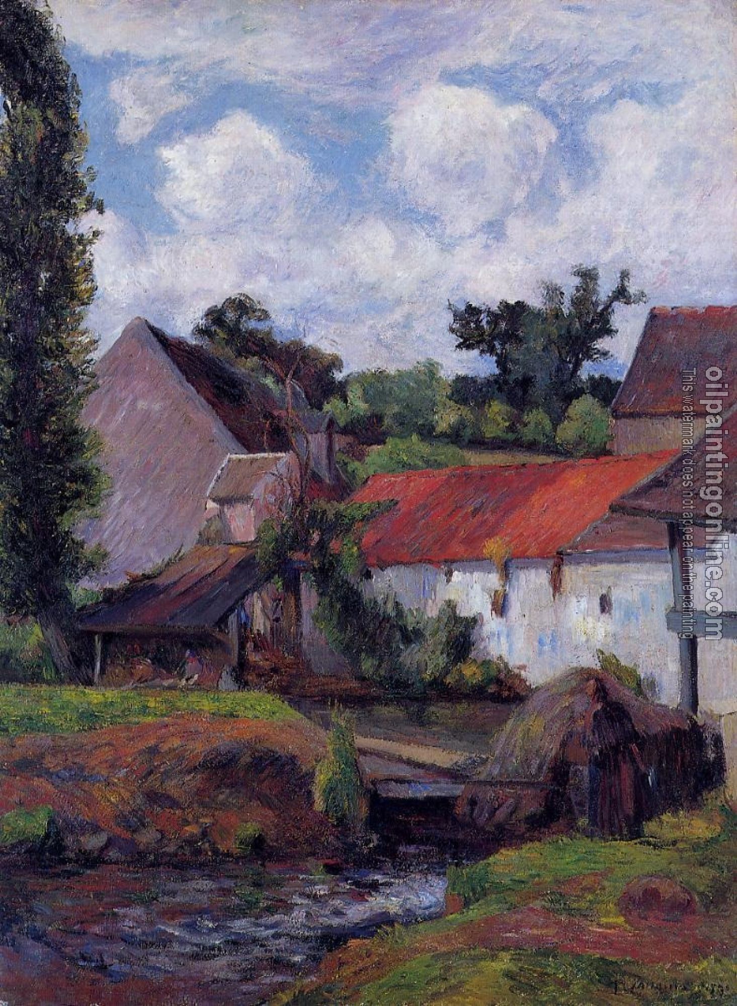 Gauguin, Paul - Farm in Osny